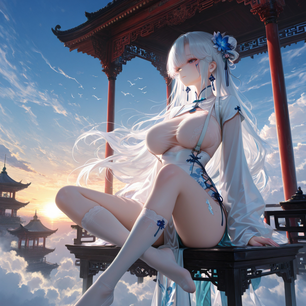 天光远，行意长-pixiv插画-作品交流服务