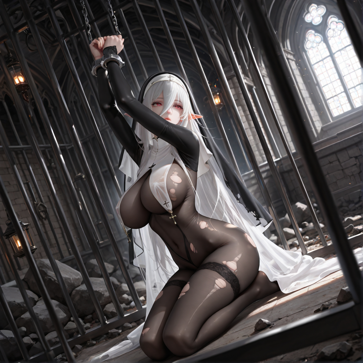 图片[8]-囚徒~祈祷无用-pixiv插画-作品交流服务