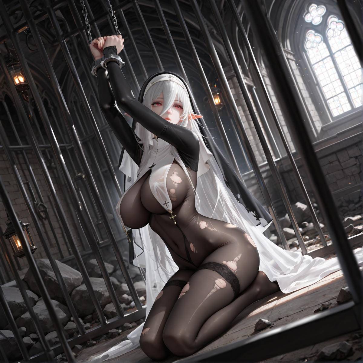 图片[8]-囚徒~祈祷无用-pixiv插画-作品交流服务