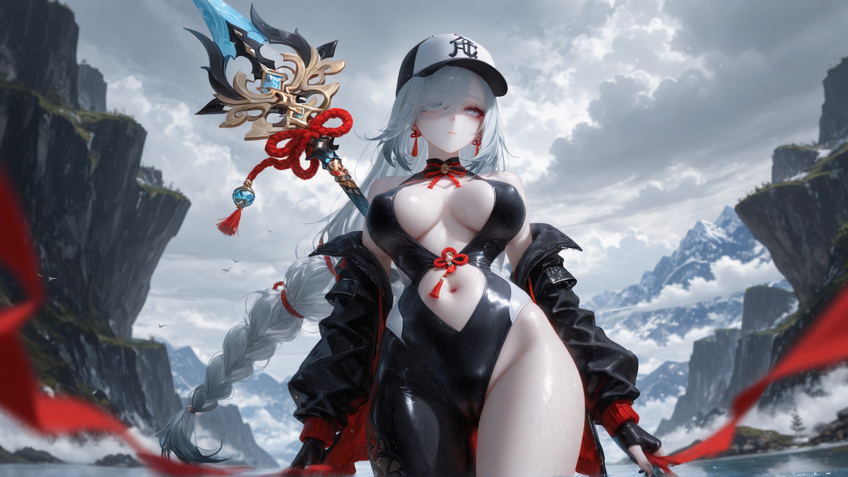 【申鹤】一点寒芒先至，随后枪出如龙-pixiv插画-作品交流服务