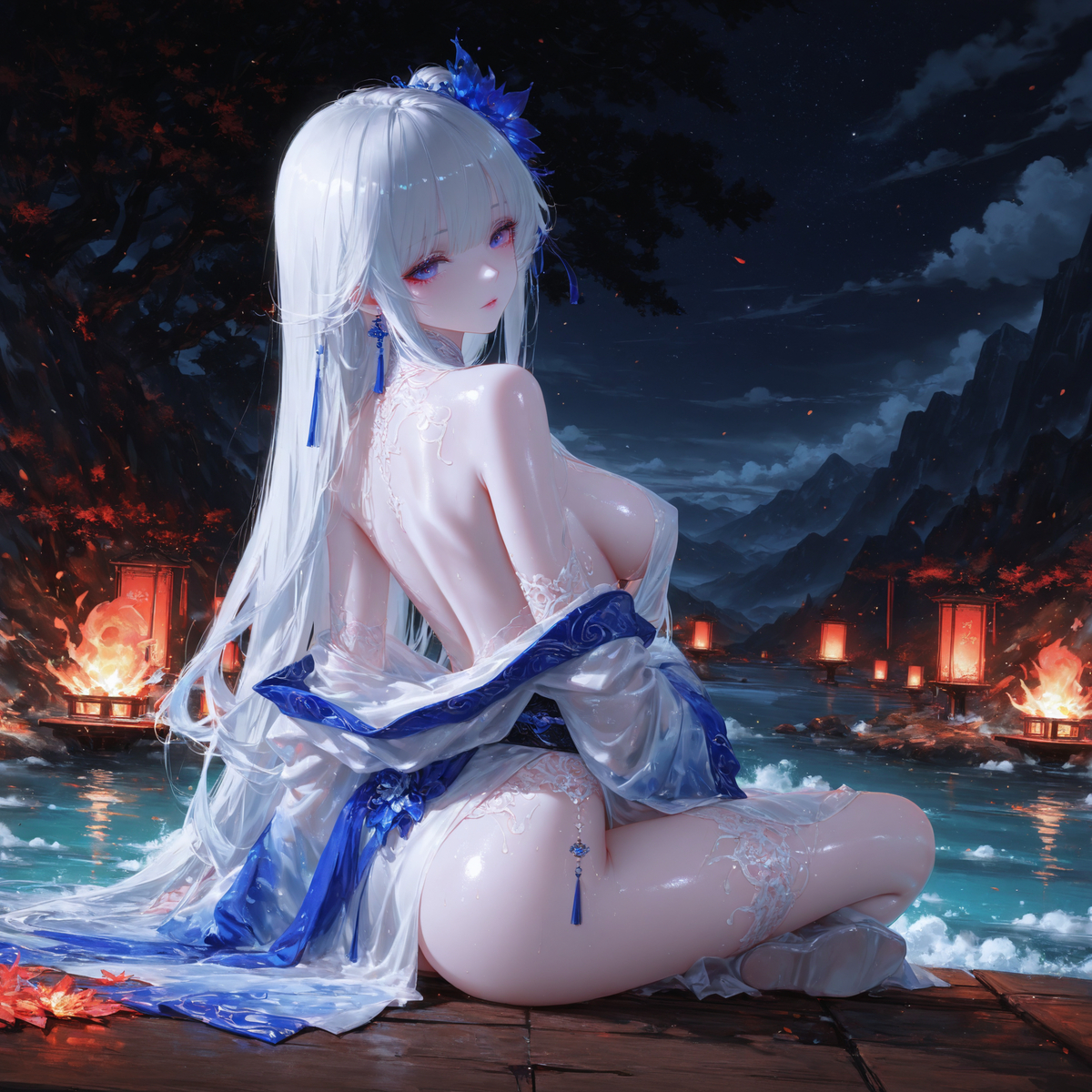 长野无人，长夜余火-pixiv插画-作品交流服务