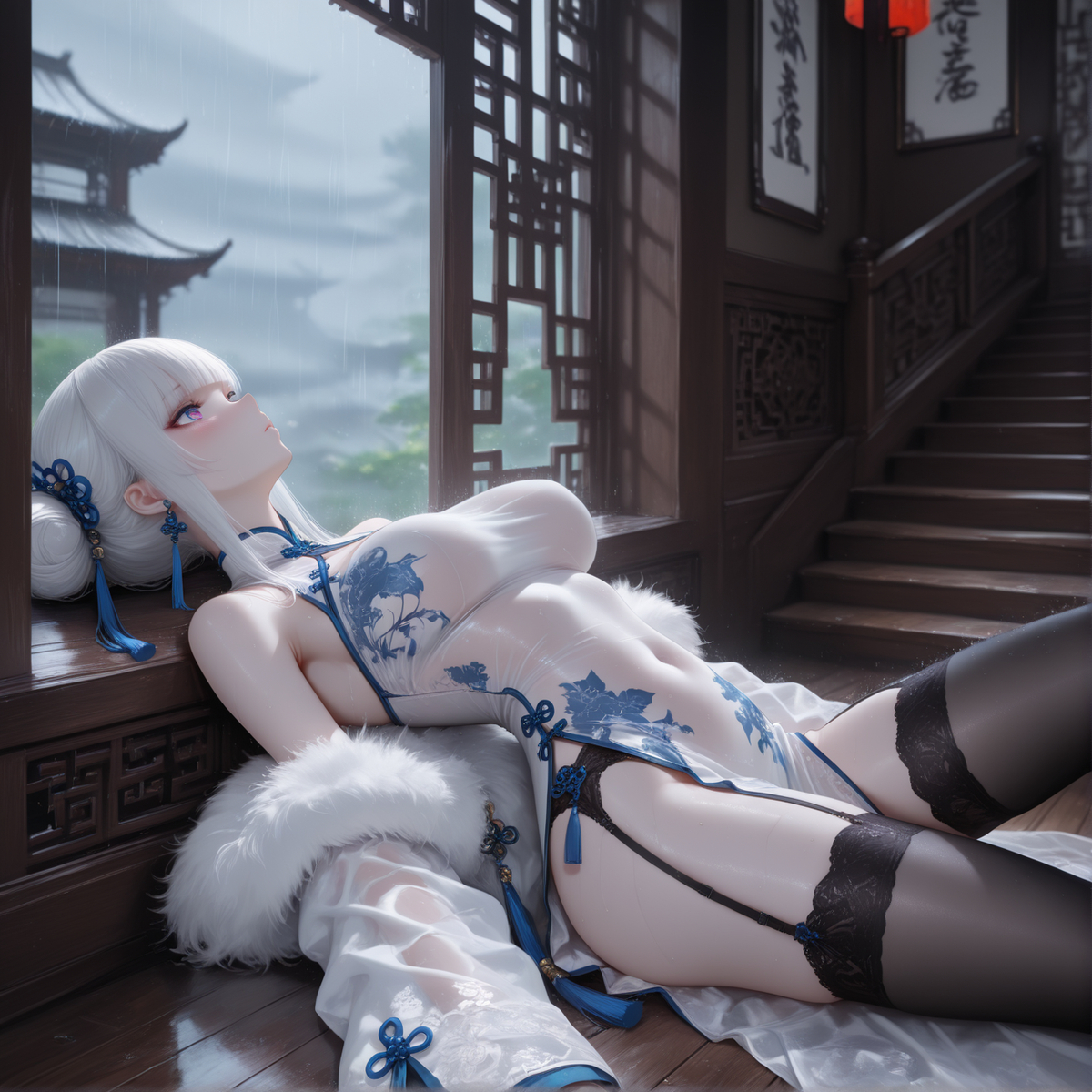 图片[11]-【小师妹】江南山水中，师兄何时还-pixiv插画-作品交流服务