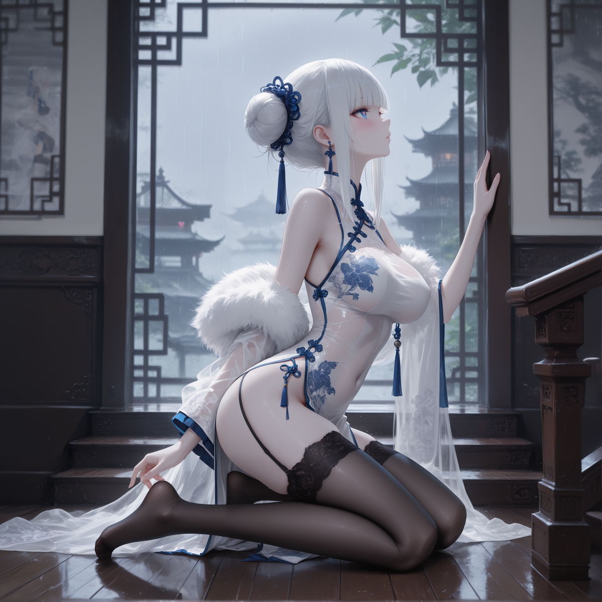 图片[12]-【小师妹】江南山水中，师兄何时还-pixiv插画-作品交流服务