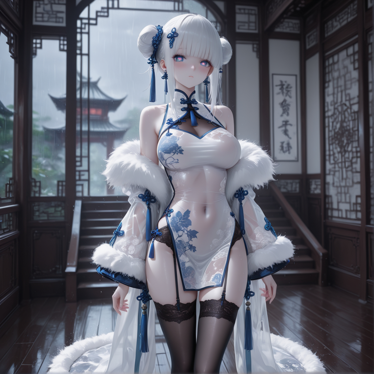 图片[8]-【小师妹】江南山水中，师兄何时还-pixiv插画-作品交流服务