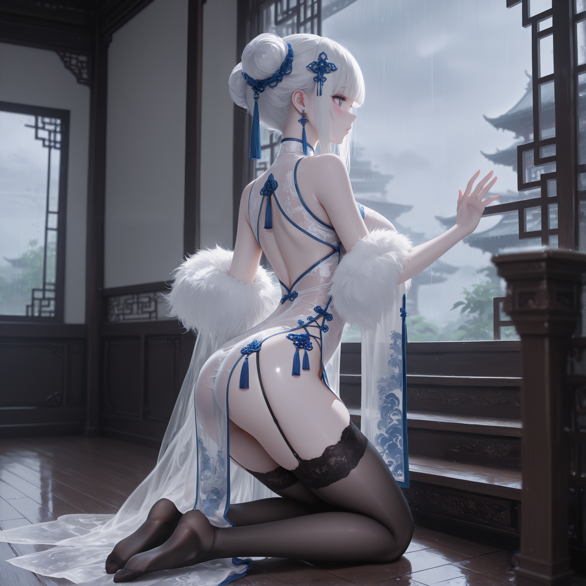 图片[9]-【小师妹】江南山水中，师兄何时还-pixiv插画-作品交流服务