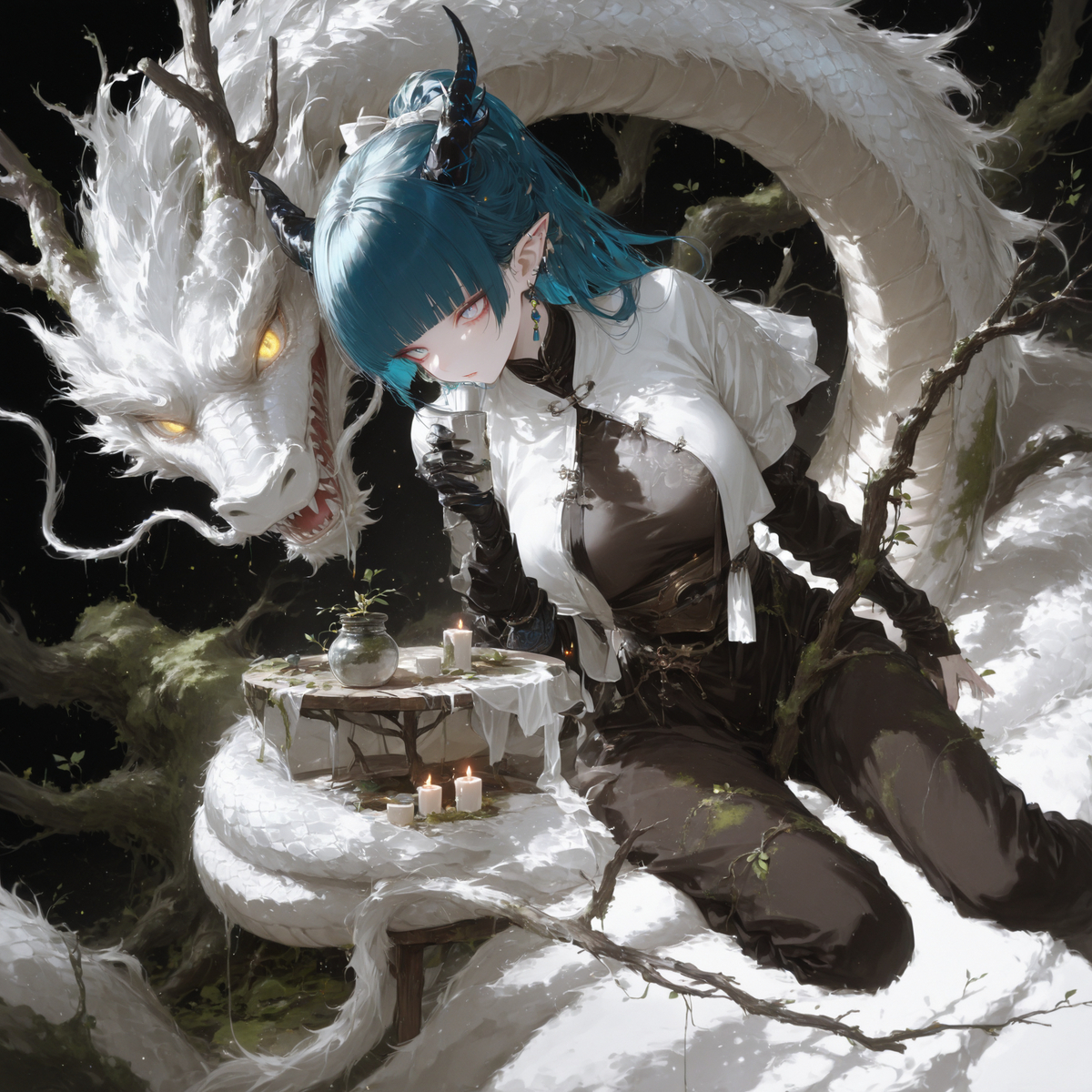 图片[6]-自然之风，悠远吟唱-pixiv插画-作品交流服务