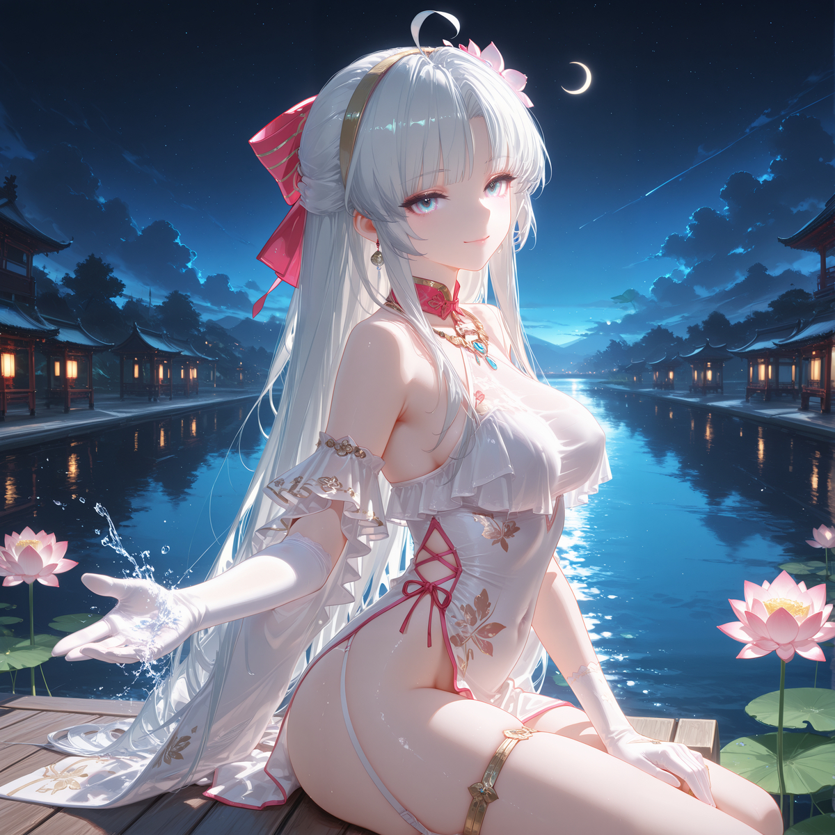 图片[13]-【珂莱塔】月下之约-pixiv插画-作品交流服务