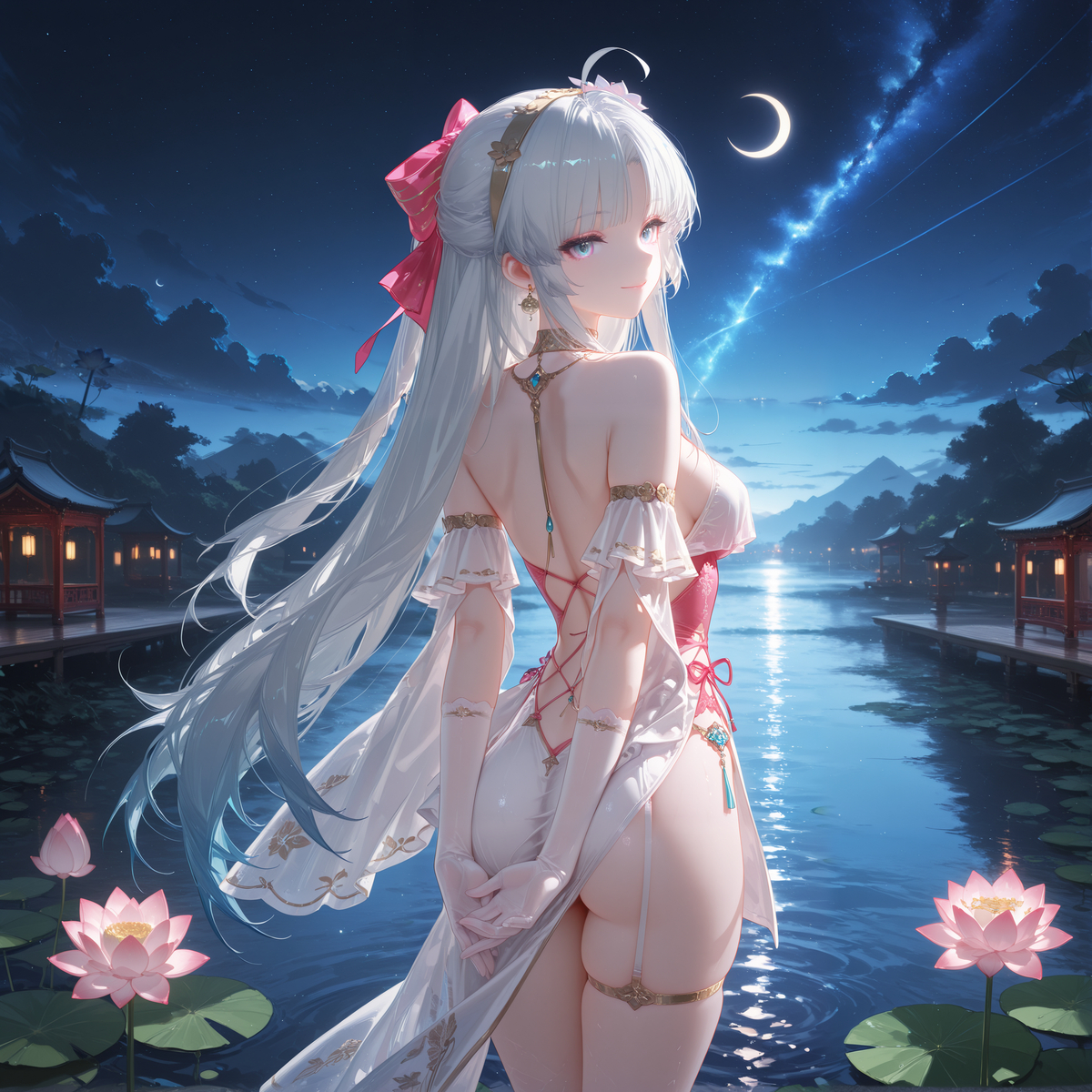 图片[15]-【珂莱塔】月下之约-pixiv插画-作品交流服务