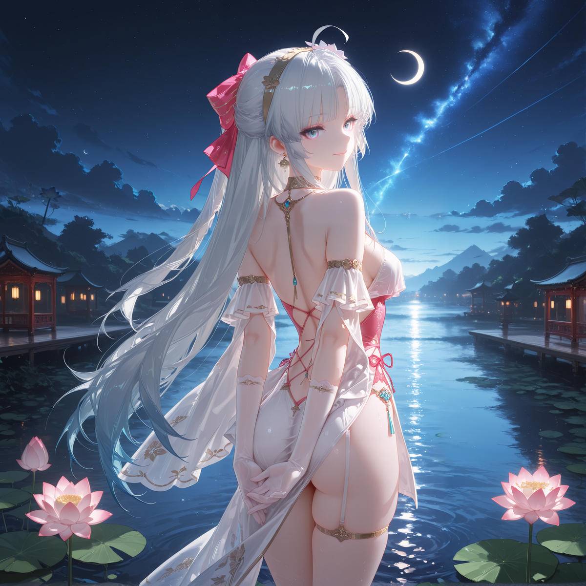 图片[15]-【珂莱塔】月下之约-pixiv插画-作品交流服务