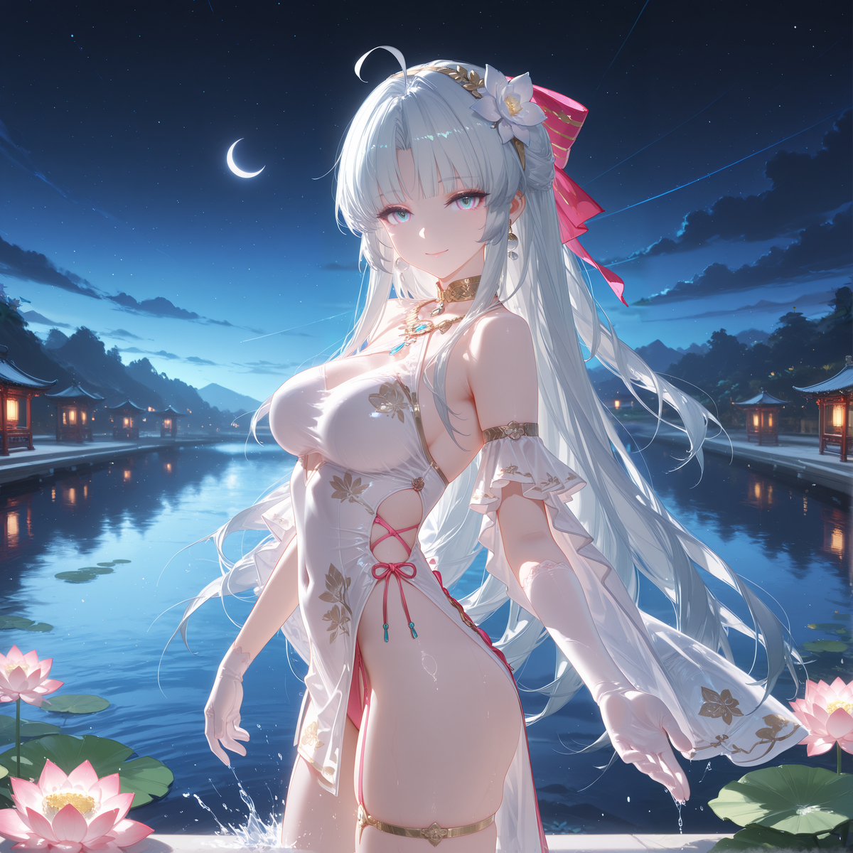 图片[16]-【珂莱塔】月下之约-pixiv插画-作品交流服务