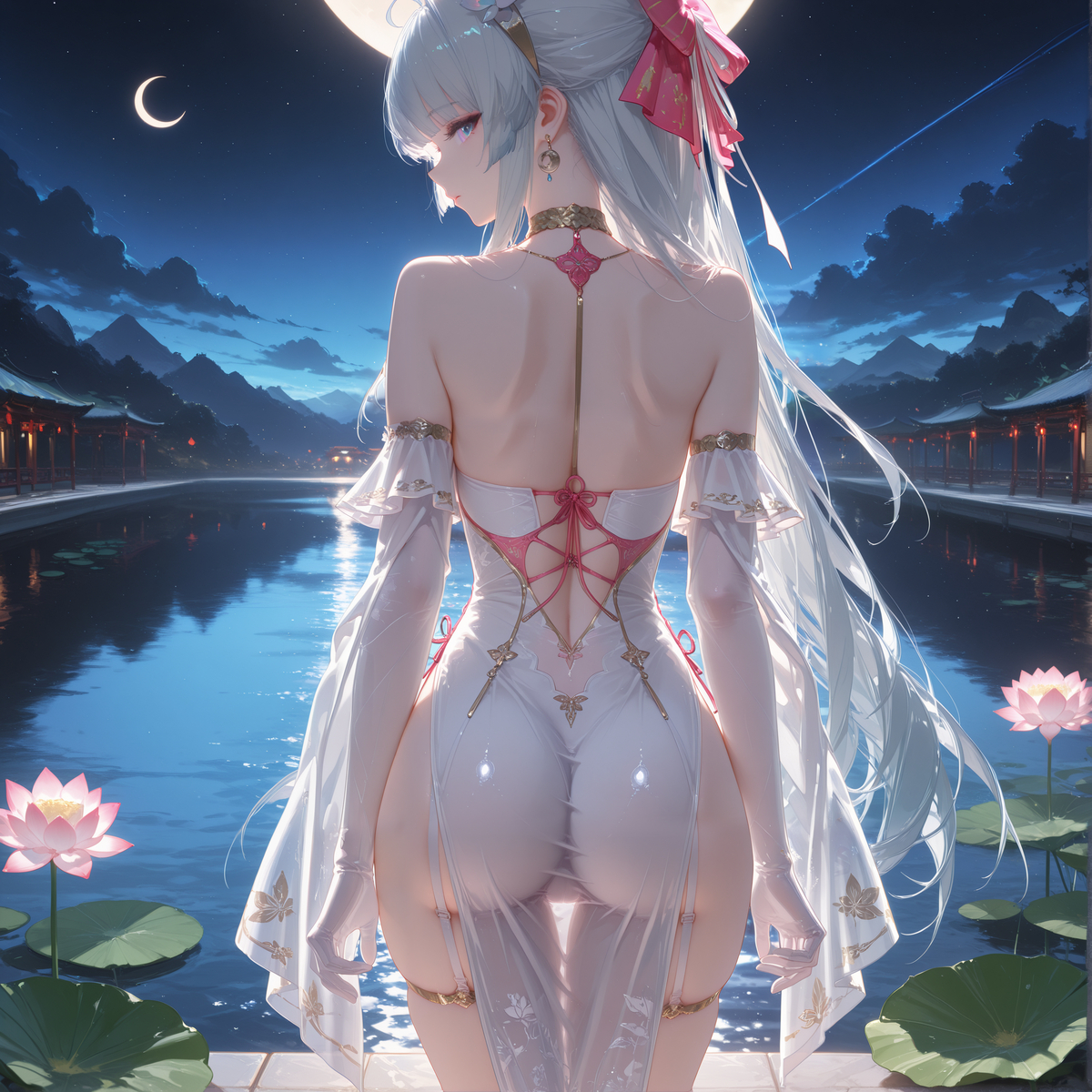 图片[18]-【珂莱塔】月下之约-pixiv插画-作品交流服务