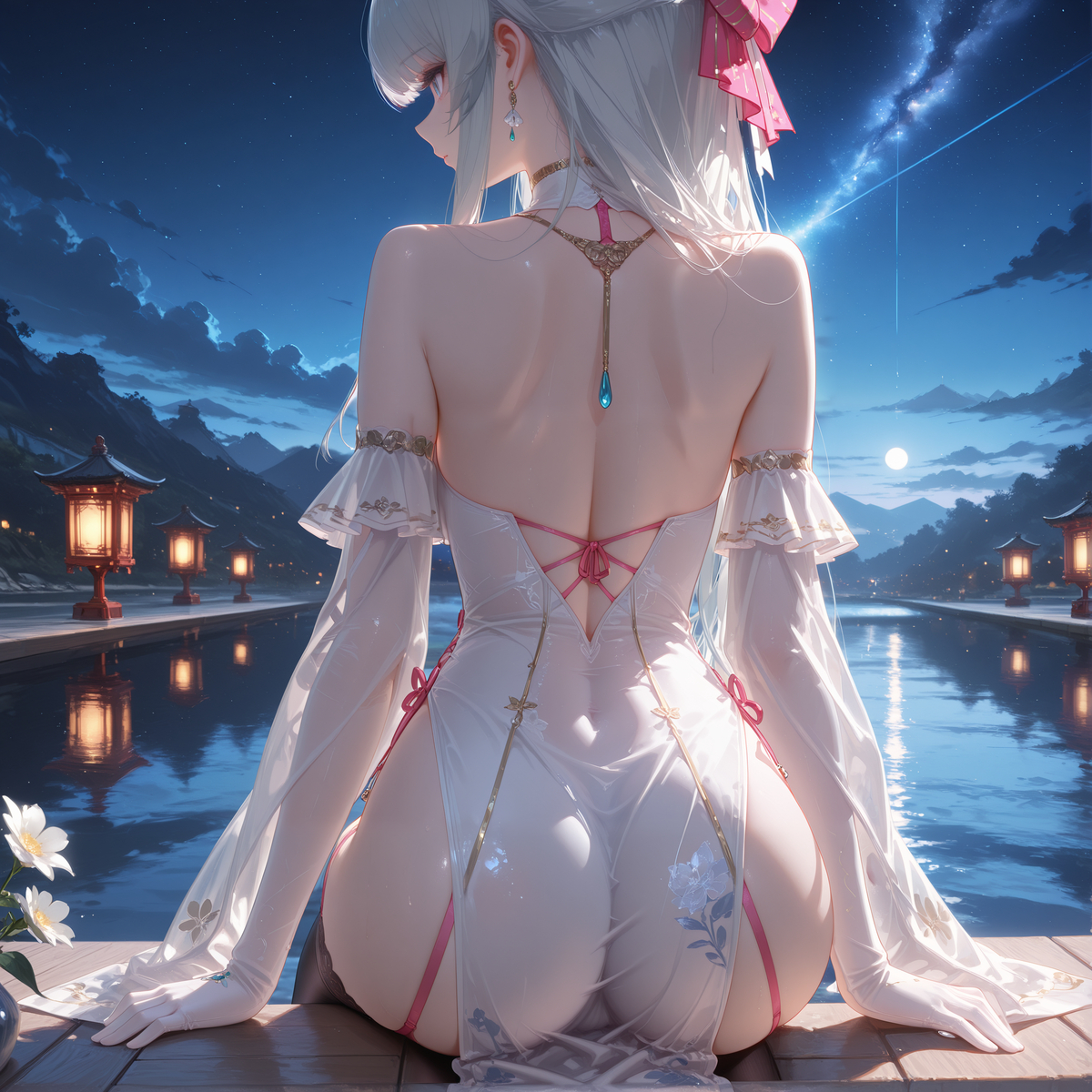 图片[5]-【珂莱塔】月下之约-pixiv插画-作品交流服务