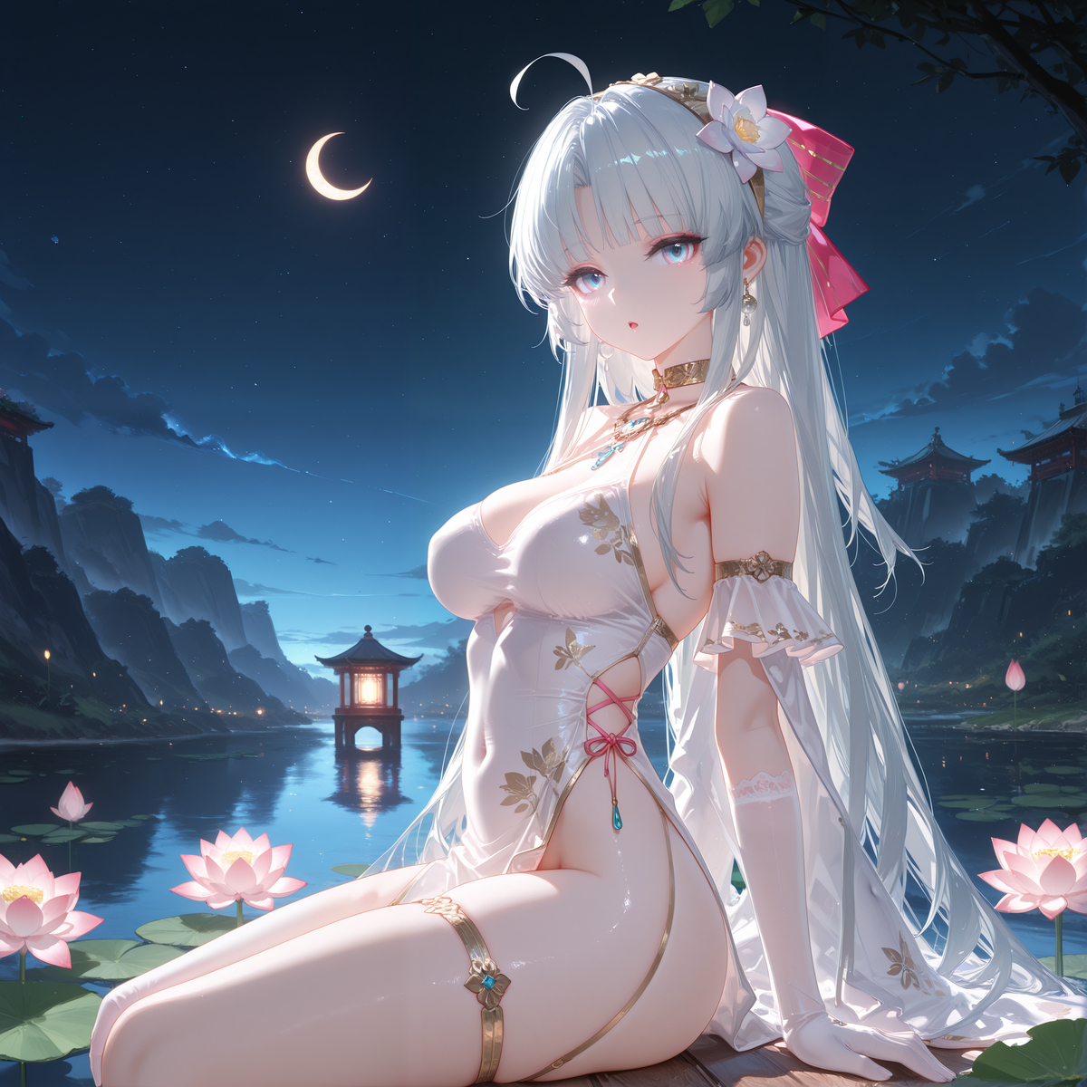 图片[9]-【珂莱塔】月下之约-pixiv插画-作品交流服务