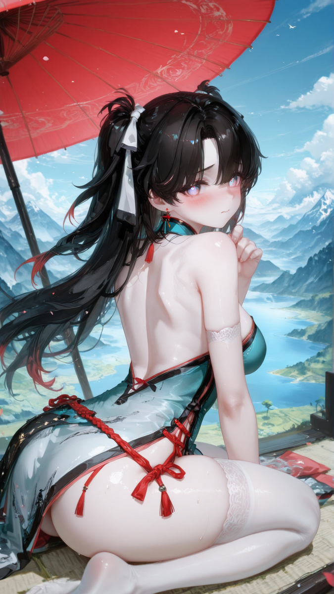 【折枝】采风-pixiv插画-作品交流服务