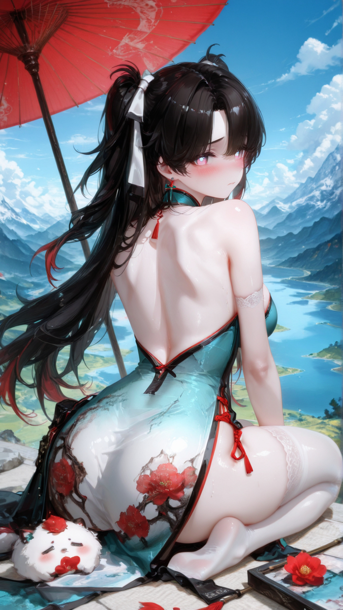 【折枝】采风-pixiv插画-作品交流服务