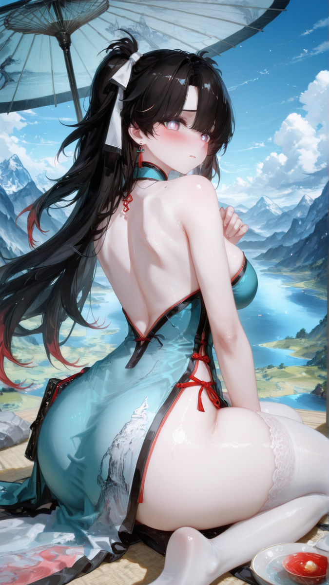 【折枝】采风-pixiv插画-作品交流服务