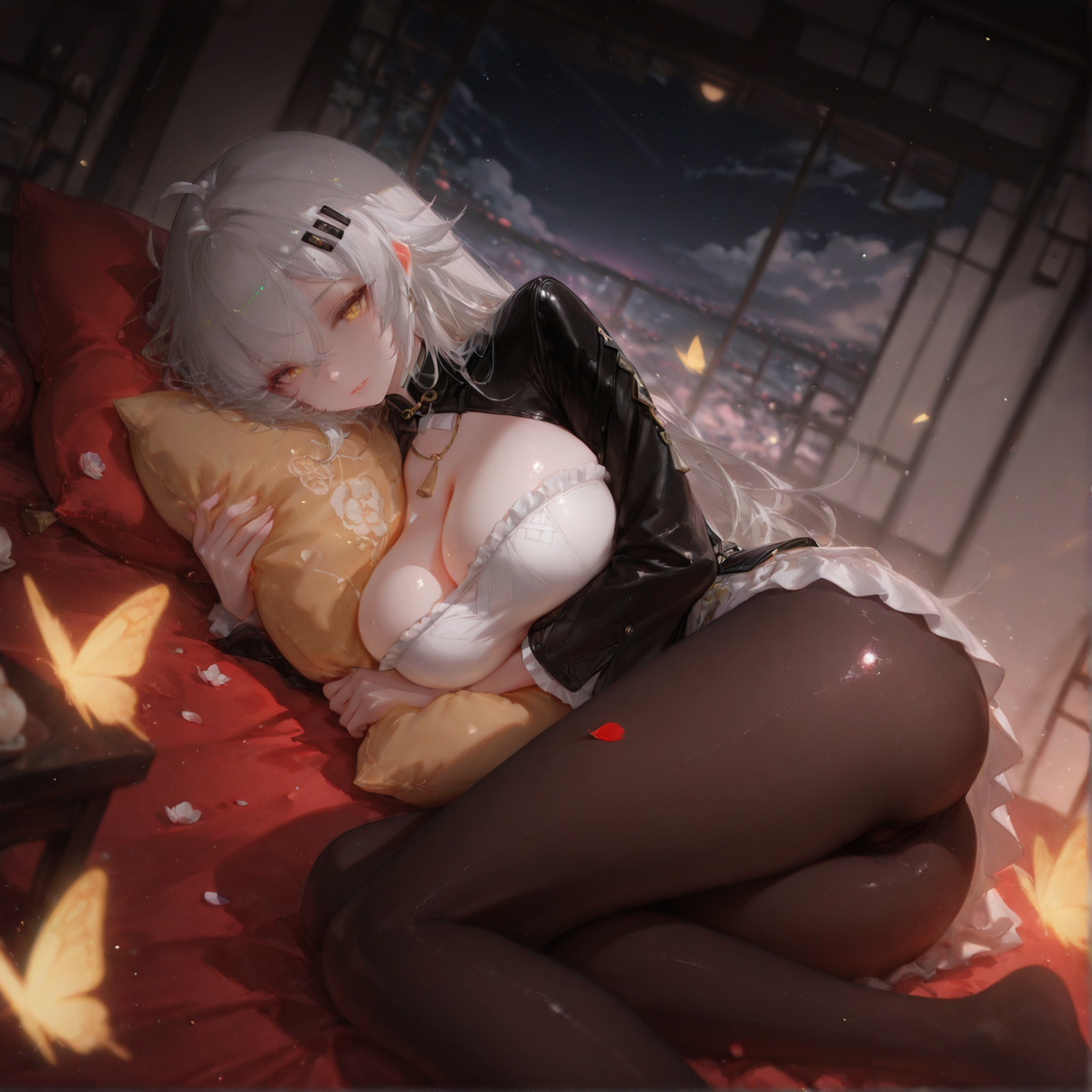 是夜-pixiv插画-作品交流服务