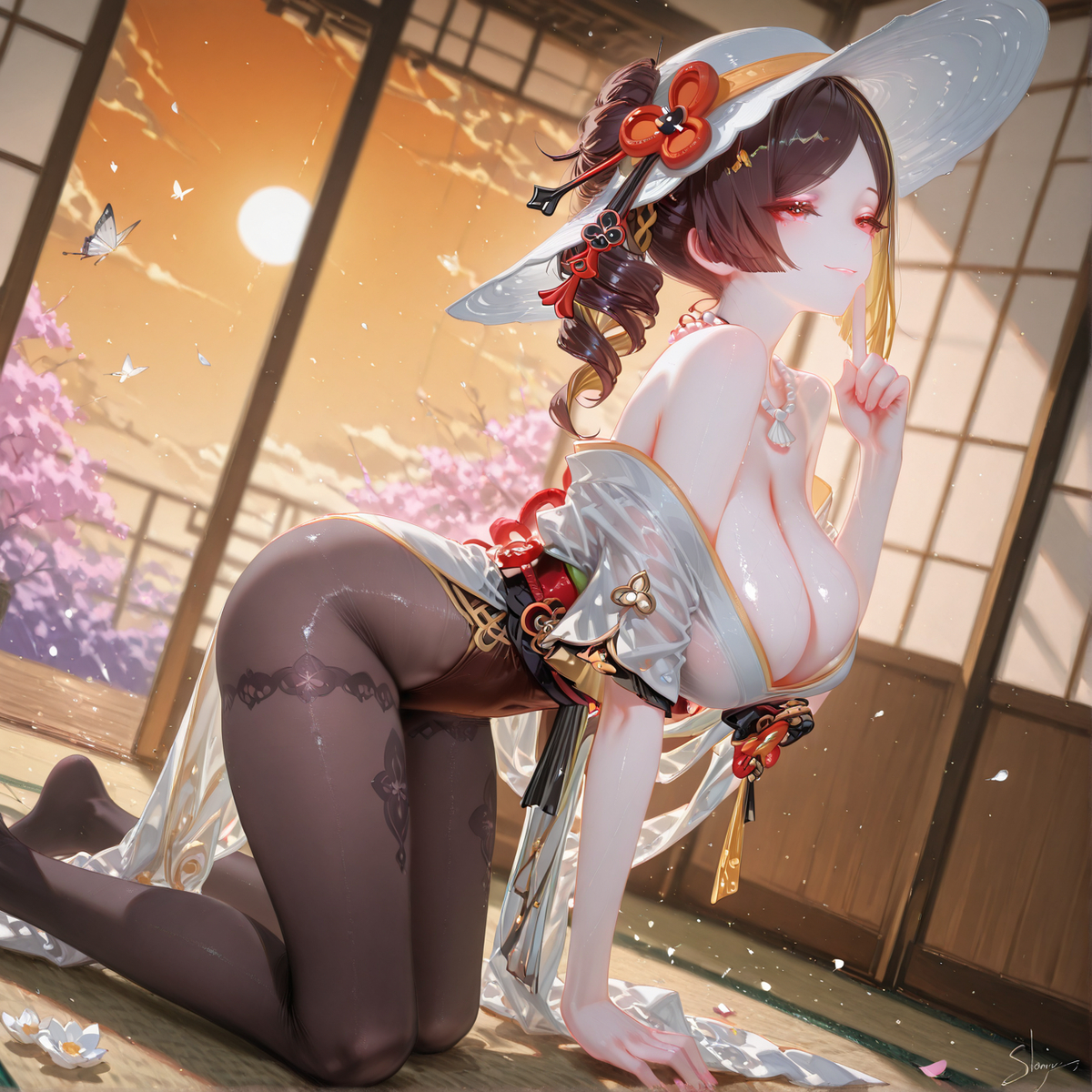 嘘~-pixiv插画-作品交流服务