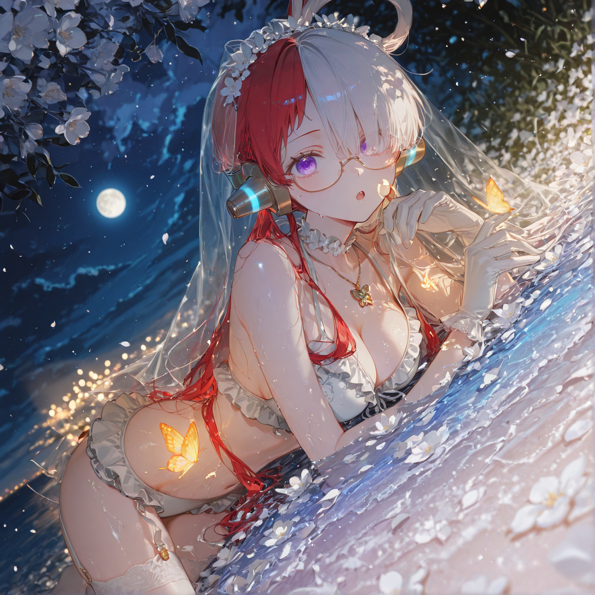 【乌塔】若蝶舞月-pixiv插画-作品交流服务