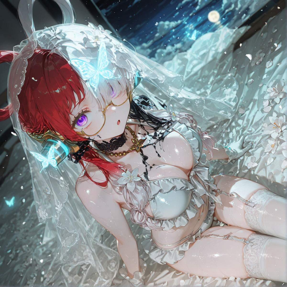 【乌塔】若蝶舞月-pixiv插画-作品交流服务