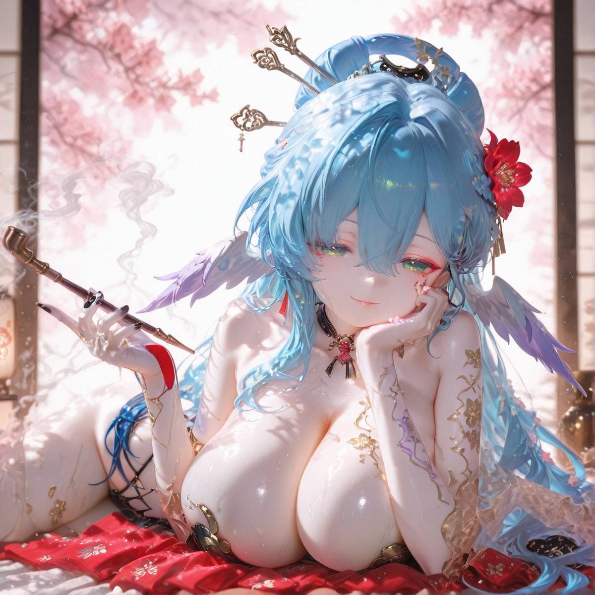 小鸟可爱喵-pixiv插画-作品交流服务