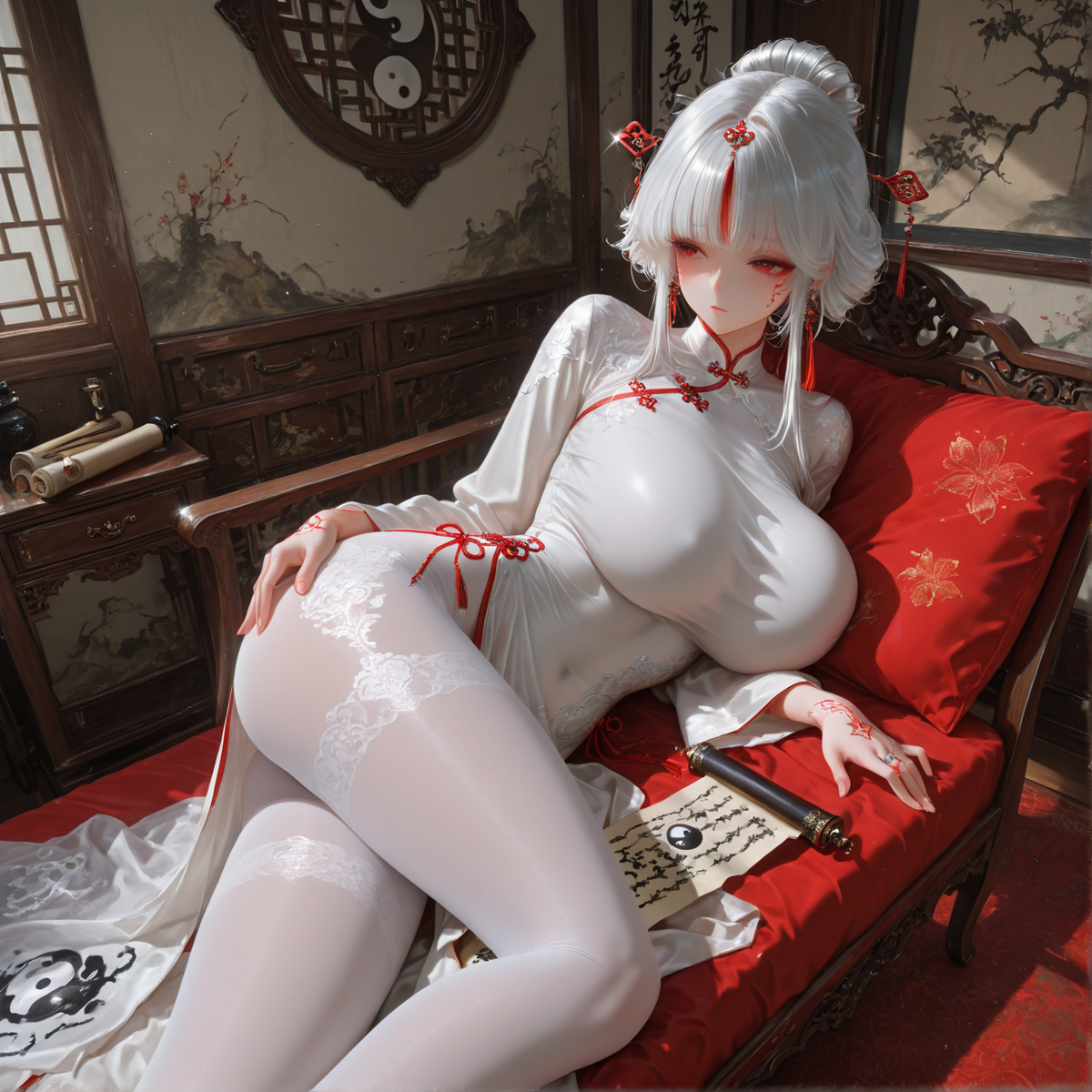 倦意-pixiv插画-作品交流服务