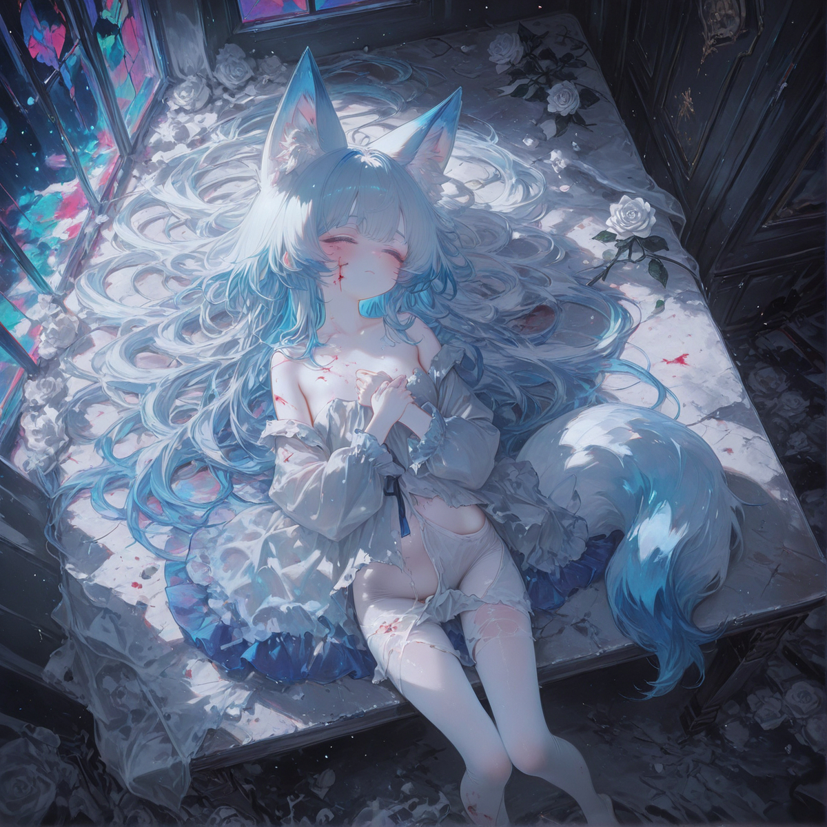 破碎-pixiv插画-作品交流服务