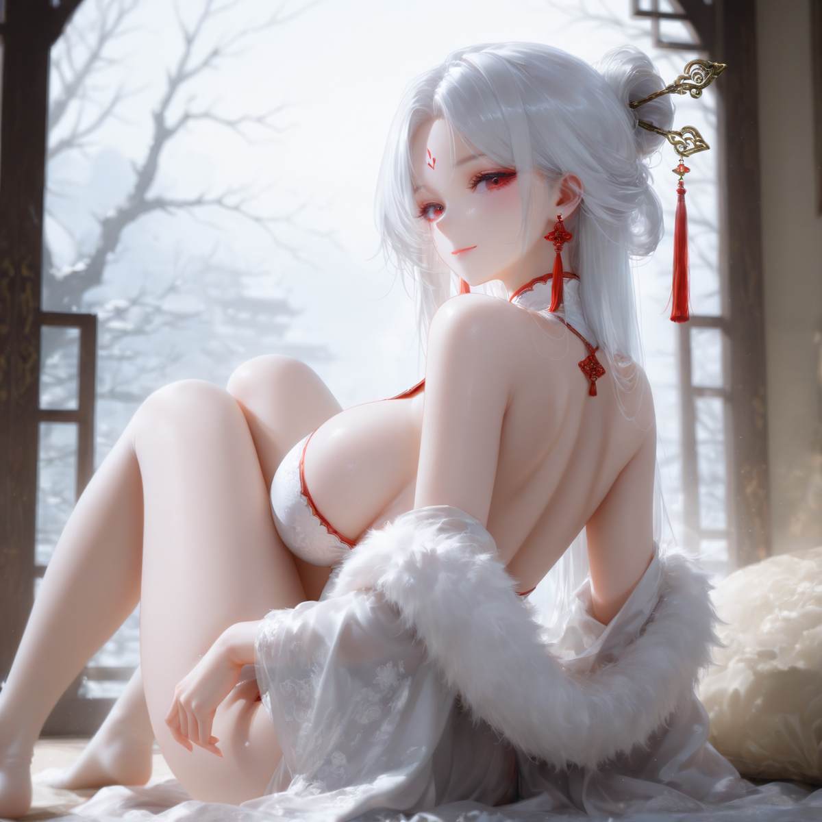 妩媚-pixiv插画-作品交流服务