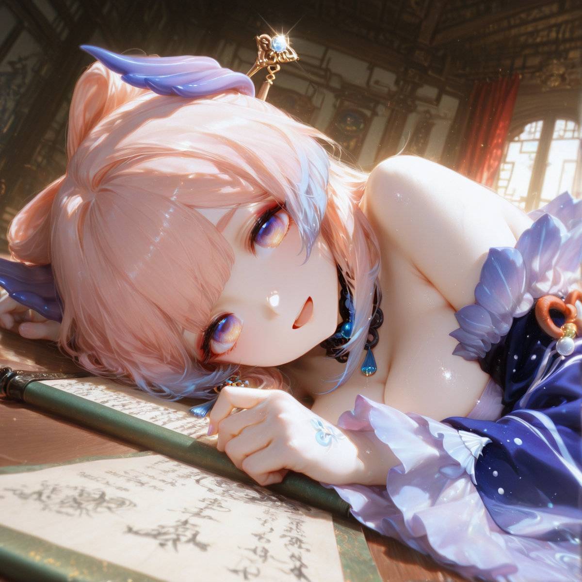 心海-前传-pixiv插画-作品交流服务