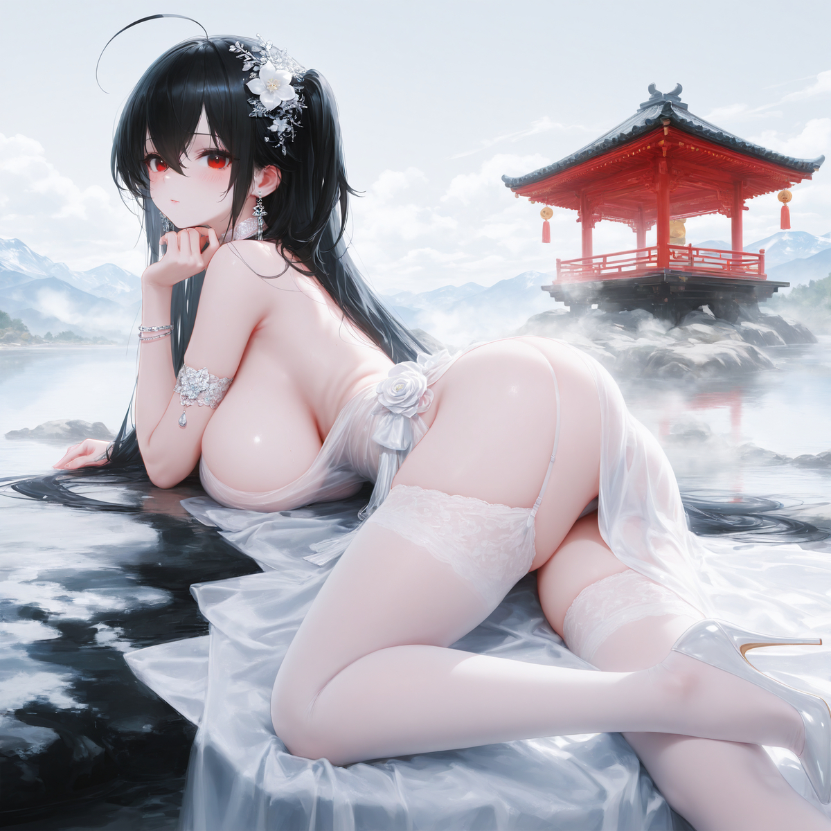 山水研墨-pixiv插画-作品交流服务