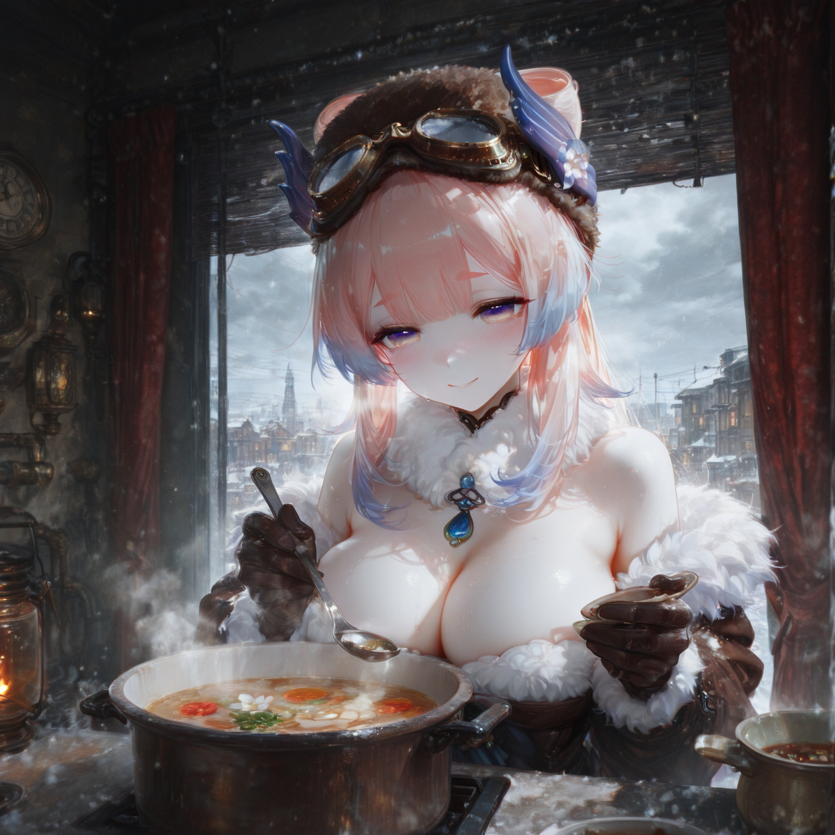 蓝田日暖玉生烟-pixiv插画-作品交流服务