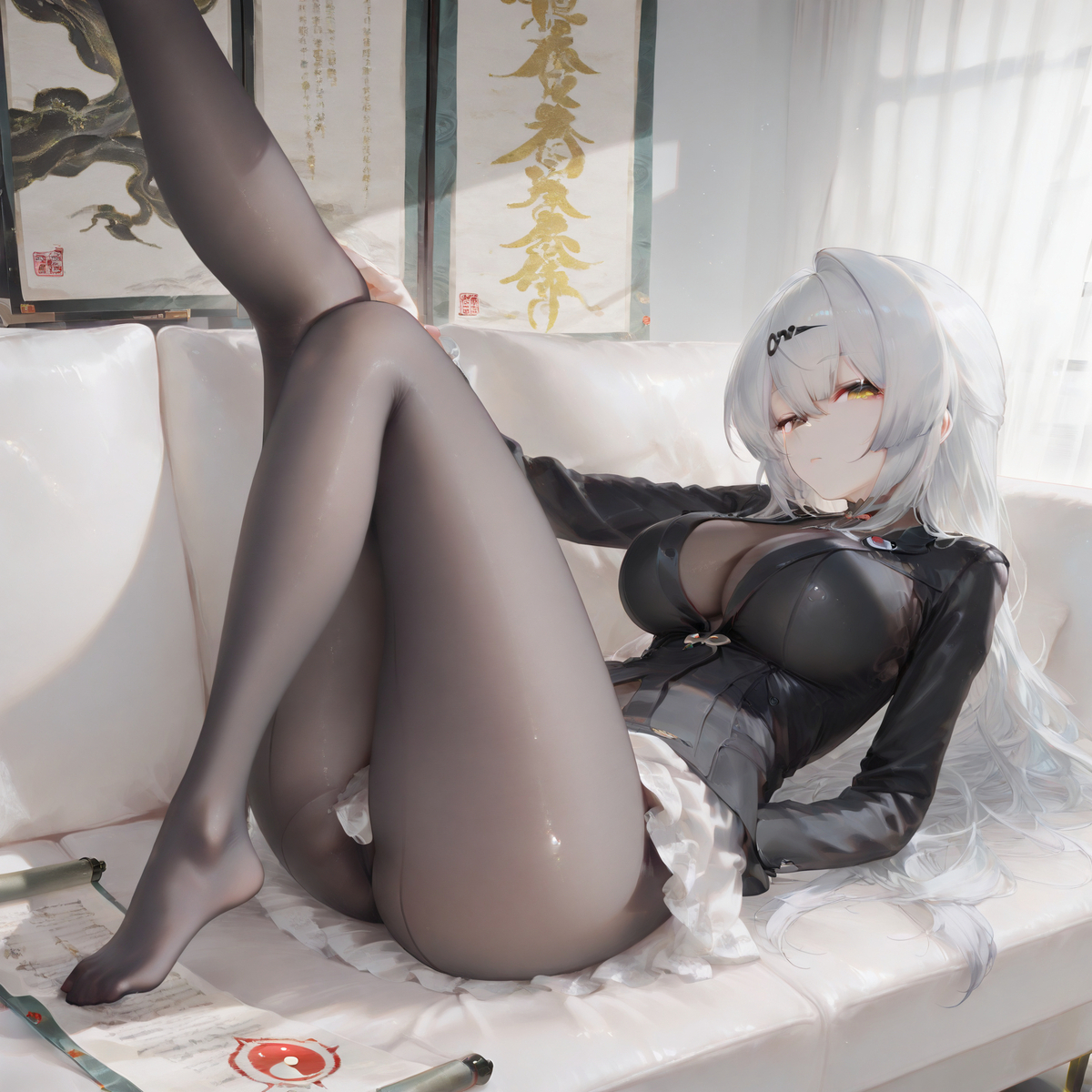 师傅的丝足 suki-pixiv插画-作品交流服务