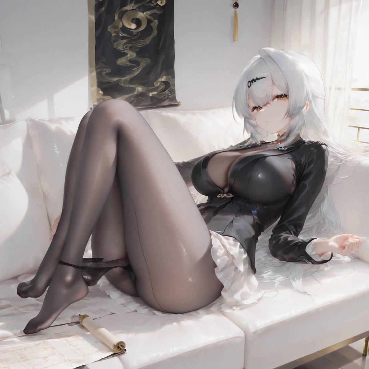 师傅的丝足 suki-pixiv插画-作品交流服务