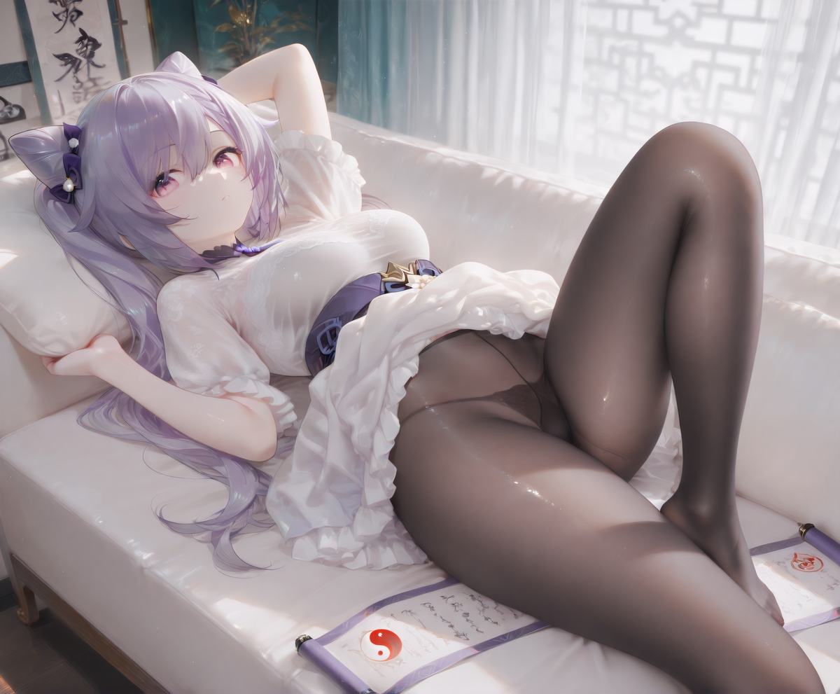 刻晴-pixiv插画-作品交流服务