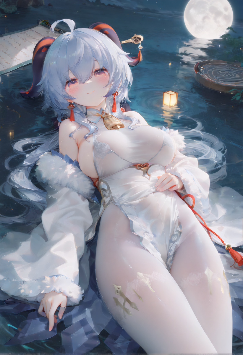图片[2]-【甘雨】仙麟-pixiv插画-作品交流服务
