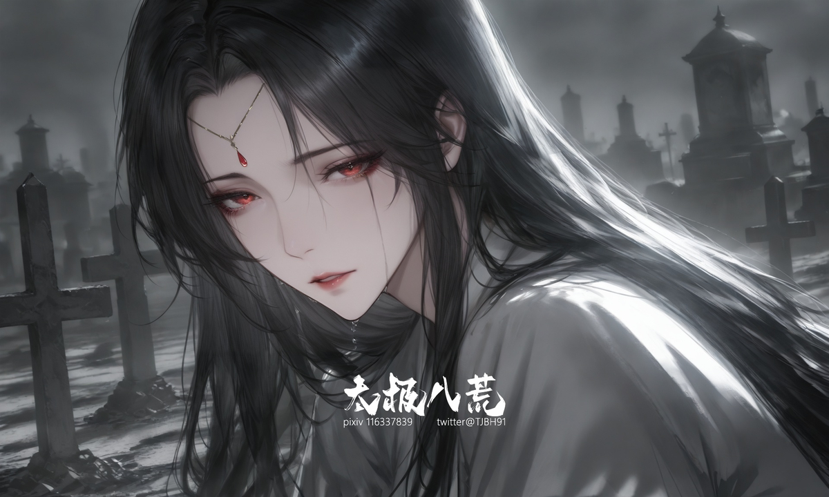 图片[15]-07-05 暗黑风格壁纸 82P-pixiv插画-作品交流服务