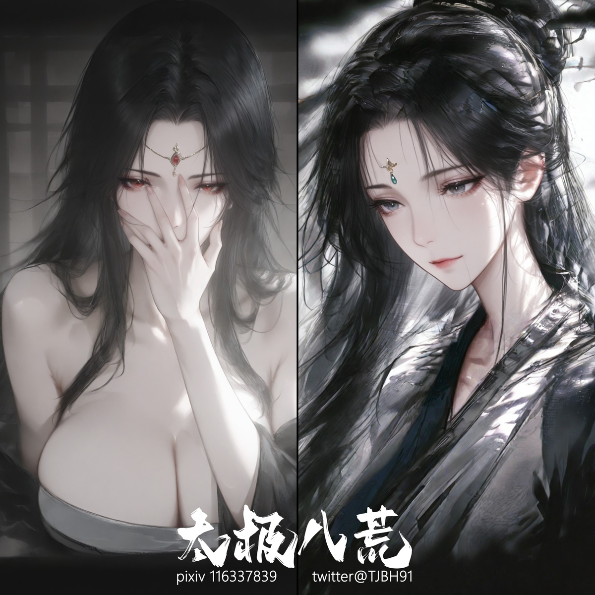 图片[6]-07-05 暗黑风格壁纸 82P-pixiv插画-作品交流服务