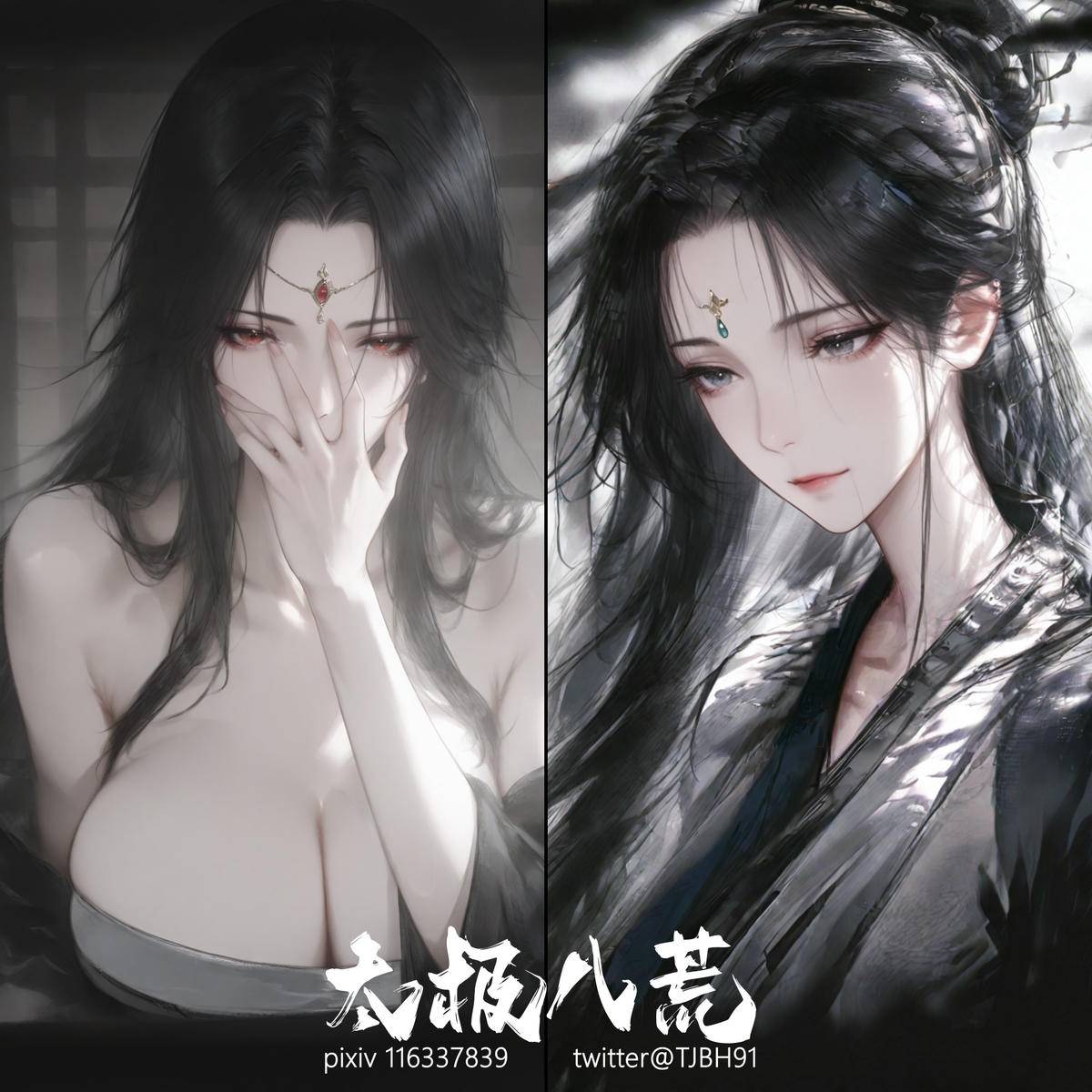 图片[6]-07-05 暗黑风格壁纸 82P-pixiv插画-作品交流服务