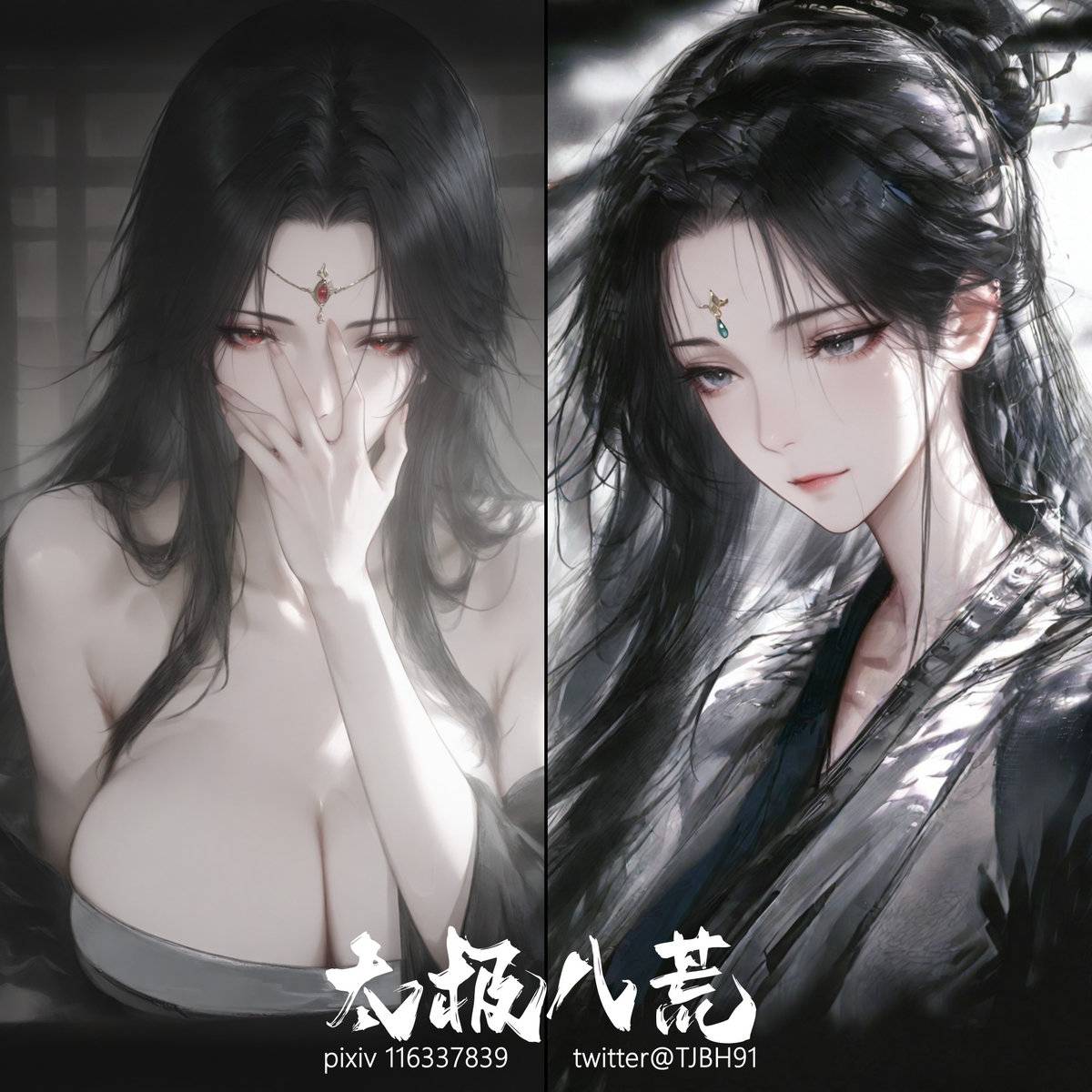 图片[6]-07-05 暗黑风格壁纸 82P-pixiv插画-作品交流服务