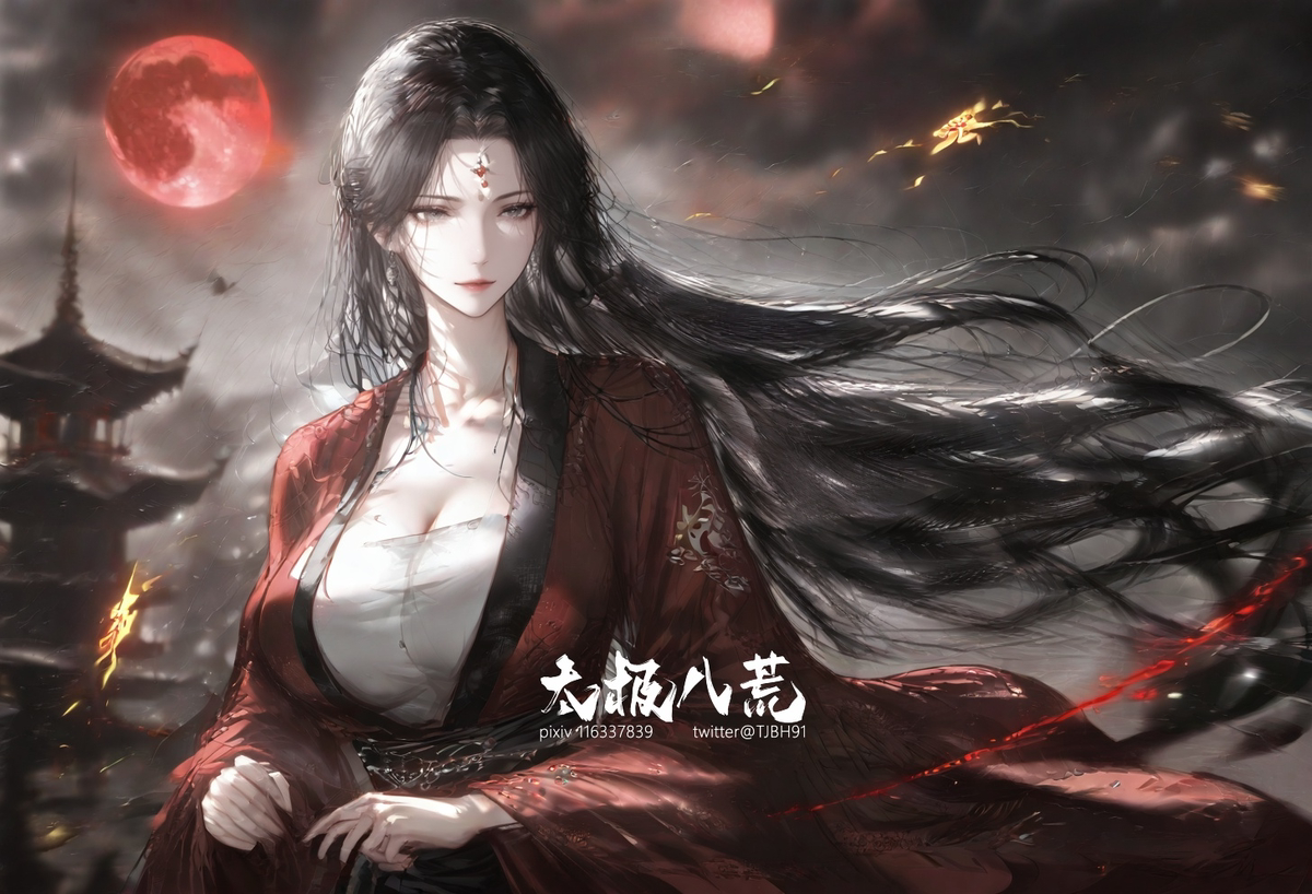 图片[10]-07-05 暗黑风格壁纸 82P-pixiv插画-作品交流服务