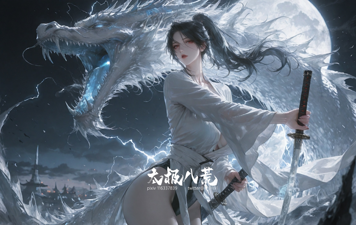 09-01   御龙共舞   140p-pixiv插画-作品交流服务