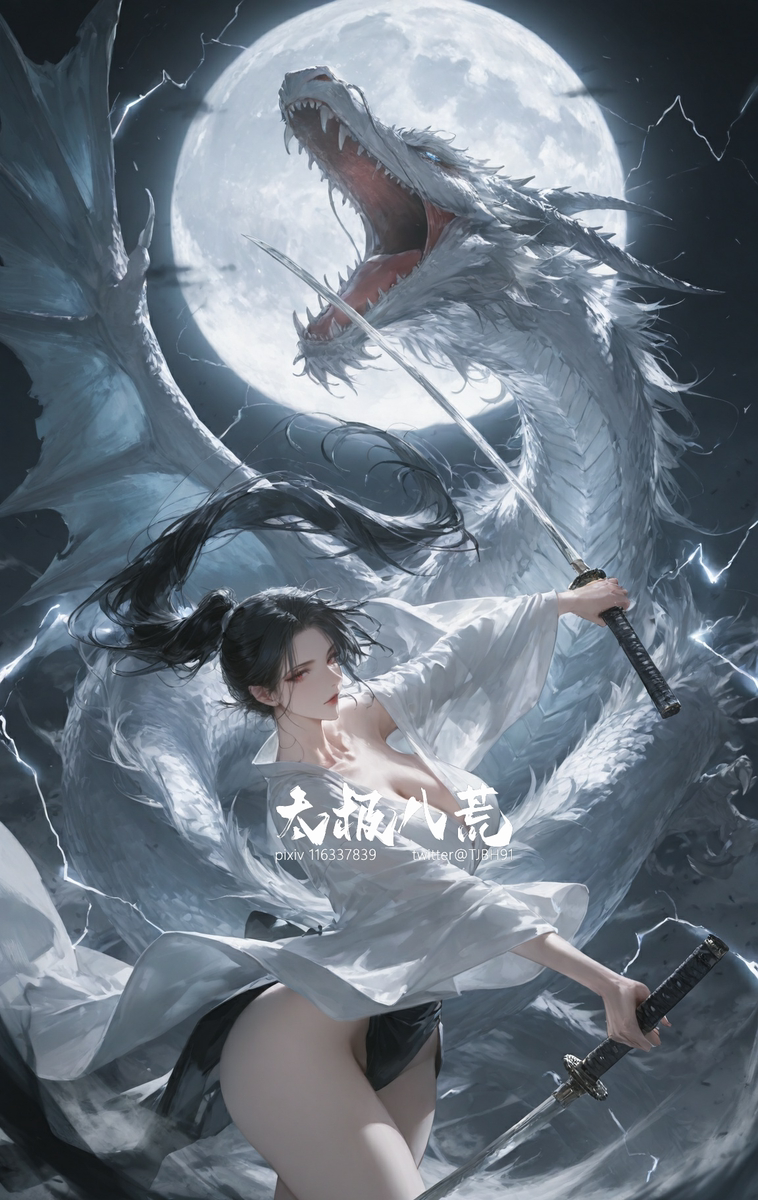 09-01   御龙共舞   140p-pixiv插画-作品交流服务