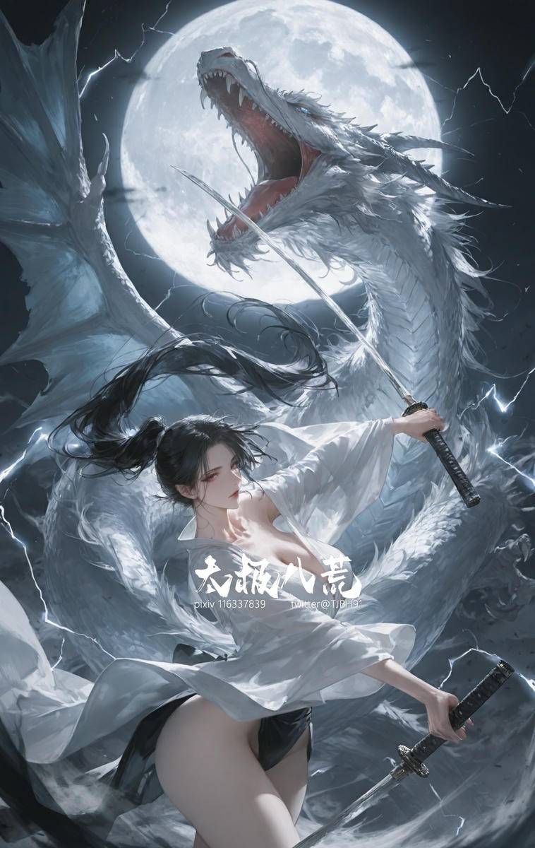 09-01   御龙共舞   140p-pixiv插画-作品交流服务