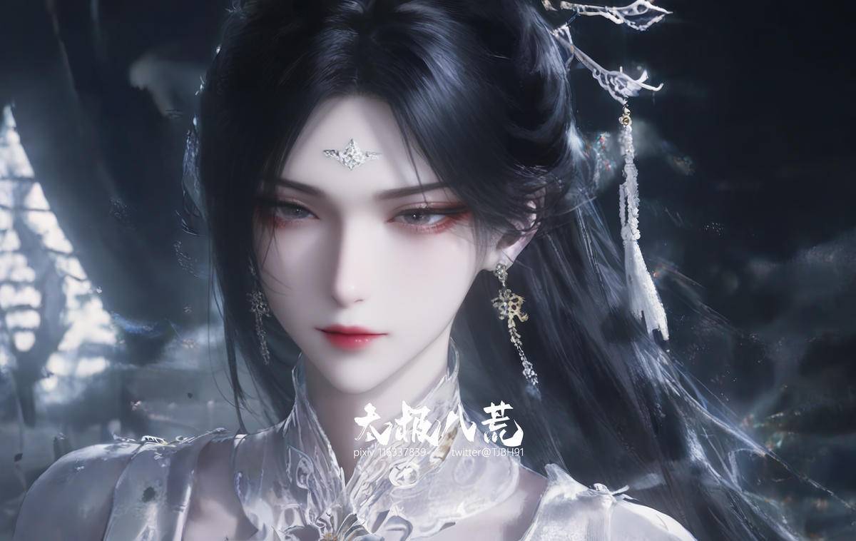 图片[7]-09-10 绝美容颜壁纸 112P-pixiv插画-作品交流服务
