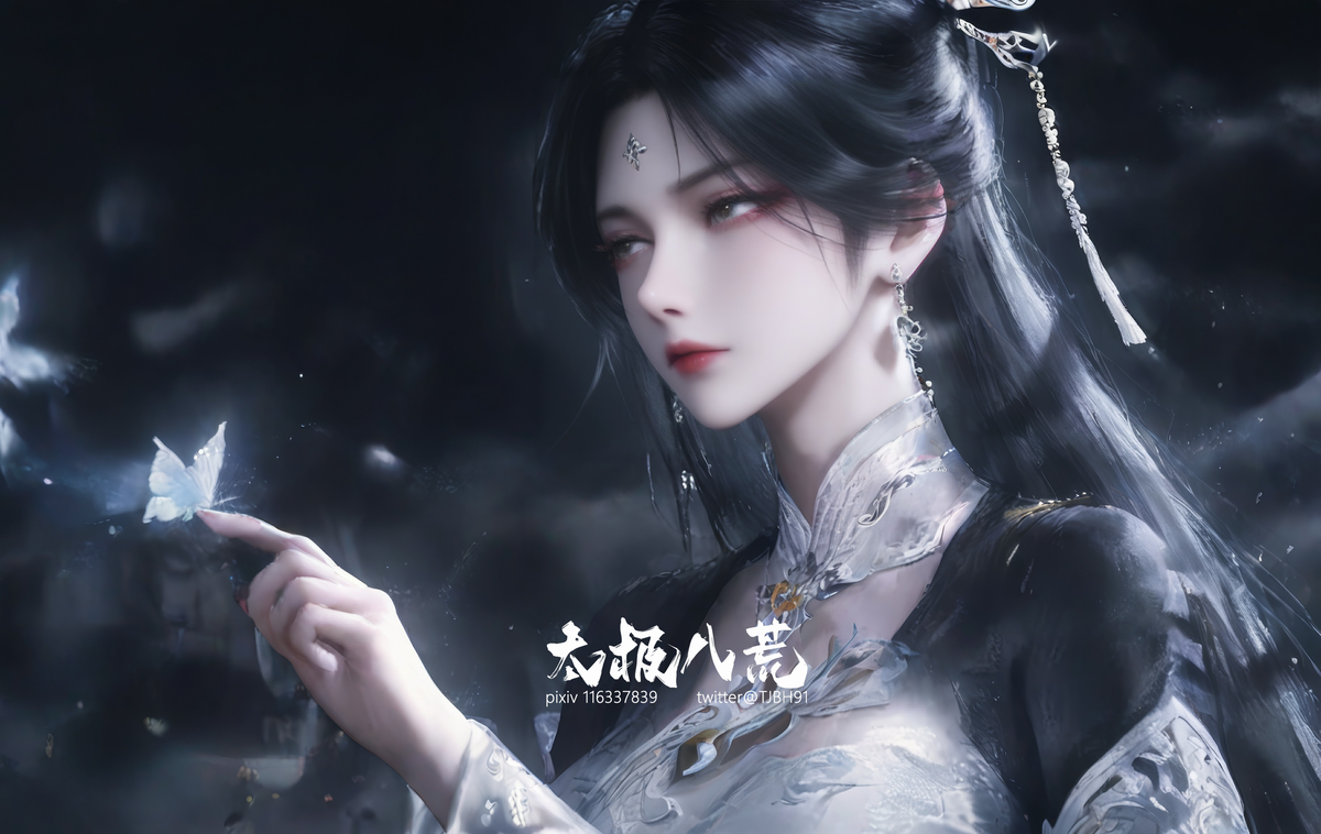 图片[8]-09-10 绝美容颜壁纸 112P-pixiv插画-作品交流服务