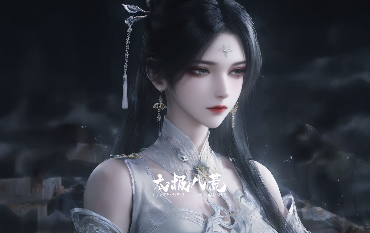 图片[9]-09-10 绝美容颜壁纸 112P-pixiv插画-作品交流服务