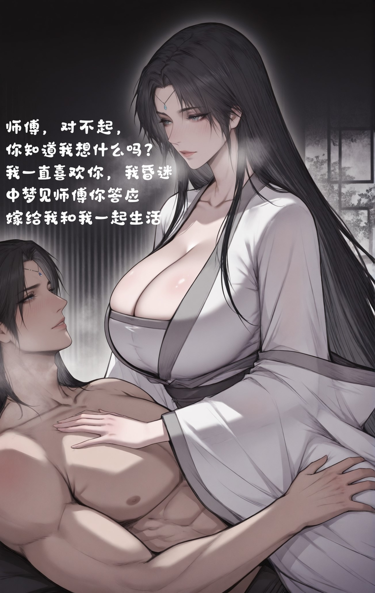 琼明小剧场-抚慰受伤的徒弟-pixiv插画-作品交流服务