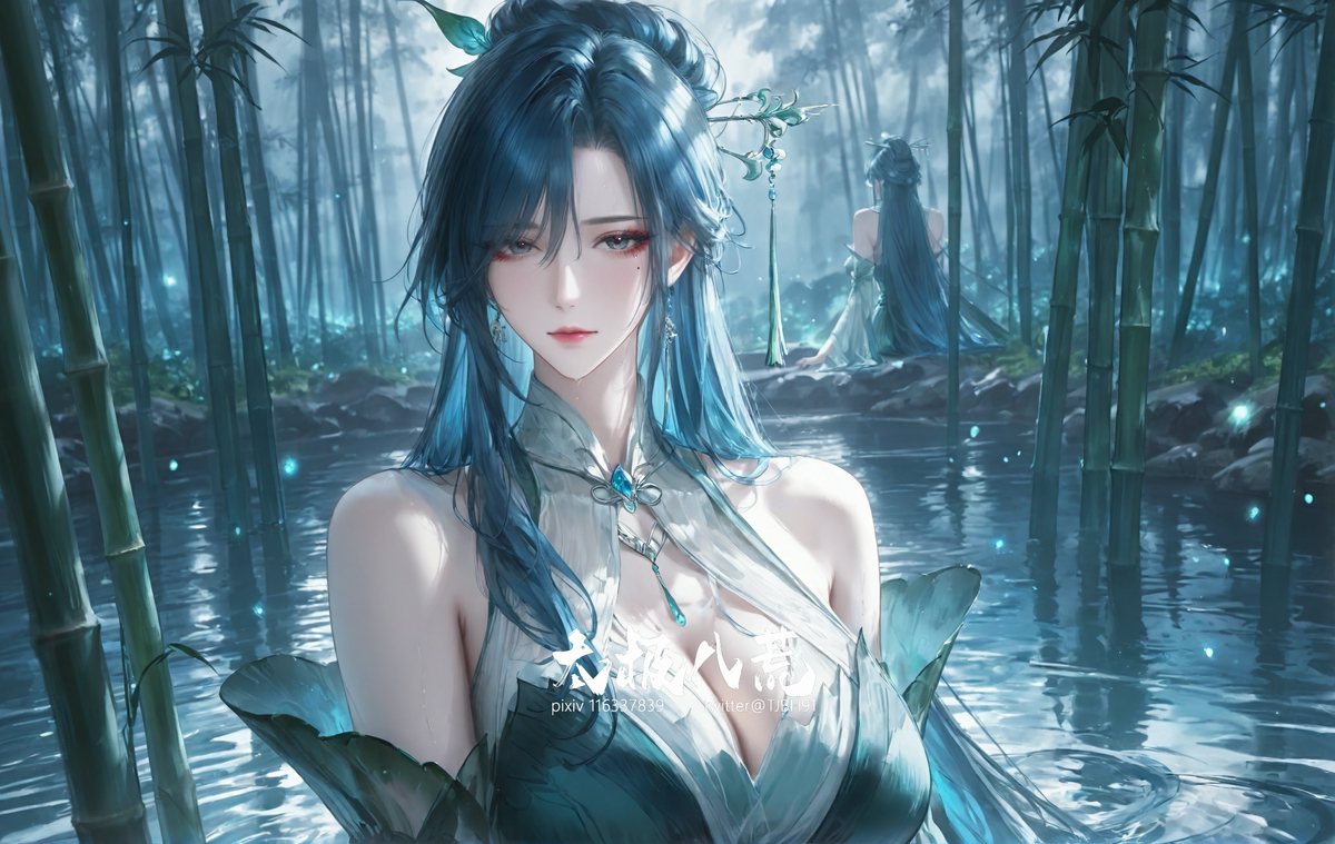 10-07 陆嘉静壁纸图包  213p-pixiv插画-作品交流服务