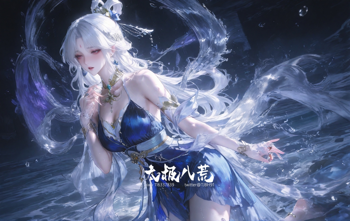 12-03 嫦娥落星盏 145p-pixiv插画-作品交流服务