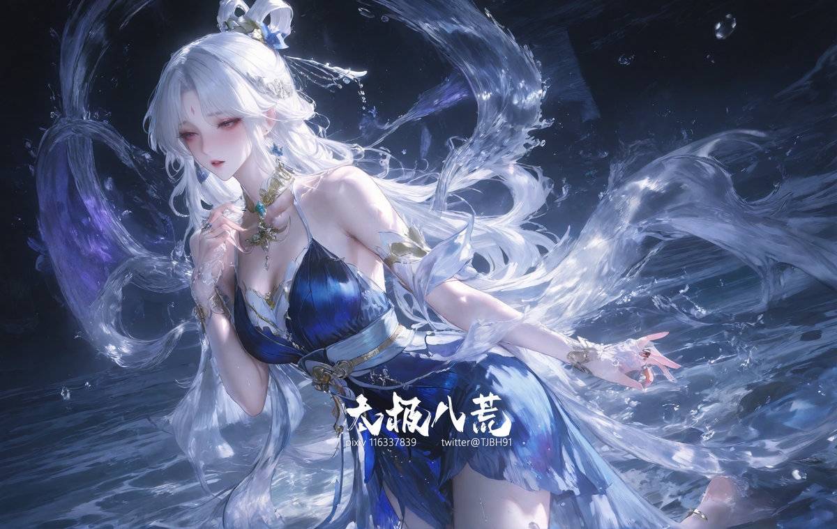 12-03 嫦娥落星盏 145p-pixiv插画-作品交流服务